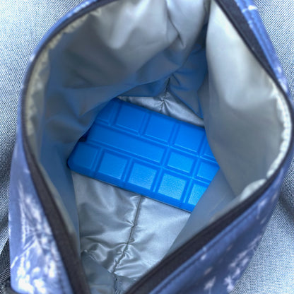Thermotasche "Kalte Sophie" - Einzelstück Softshell Pusteblumen