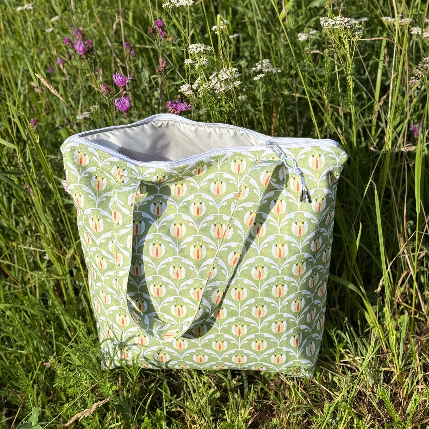 Thermotasche  "Kühler Krambeutel" Canvas - Einzelstück Kleingröße