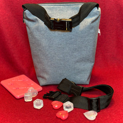 Thermotasche "Kalte Sophie" - Einzelstück Softshell Grau Melange
