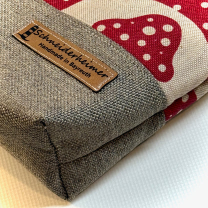"Petra" im Quadratformat - Einzelstück Canvas Fliegenpilze