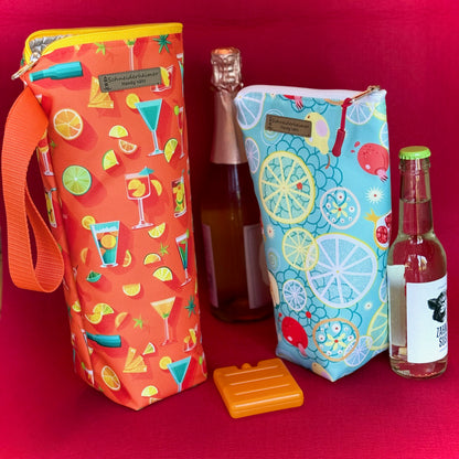 "Flaschentasche" - Thermotasche für kalte und warme Getränke