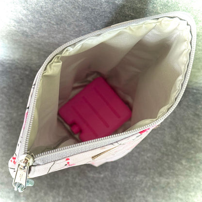 "Flaschentasche" - Einzelstück Blütenzauber