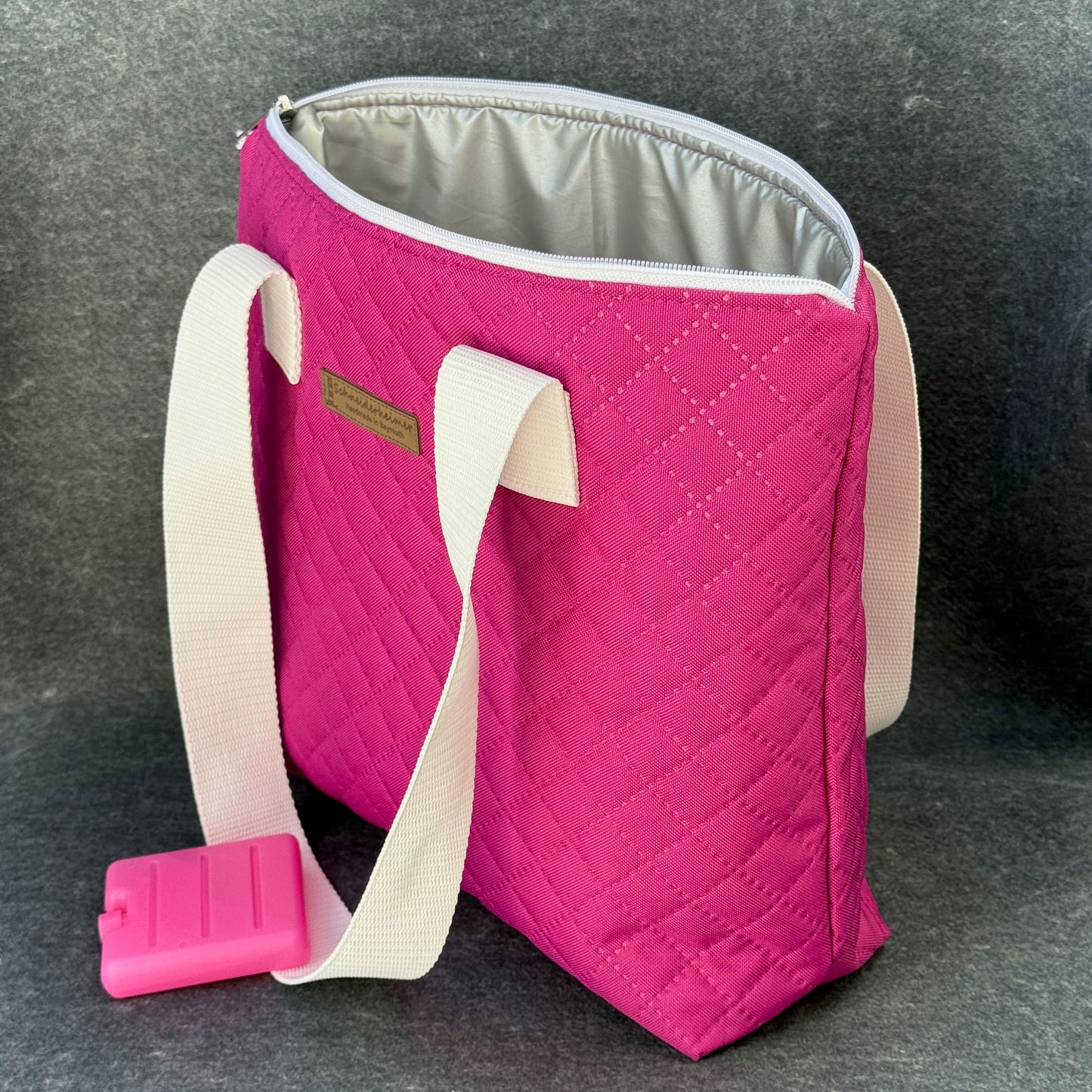 Thermotasche "Kühler Krambeutel" Kleingröße - Steppstoff pink