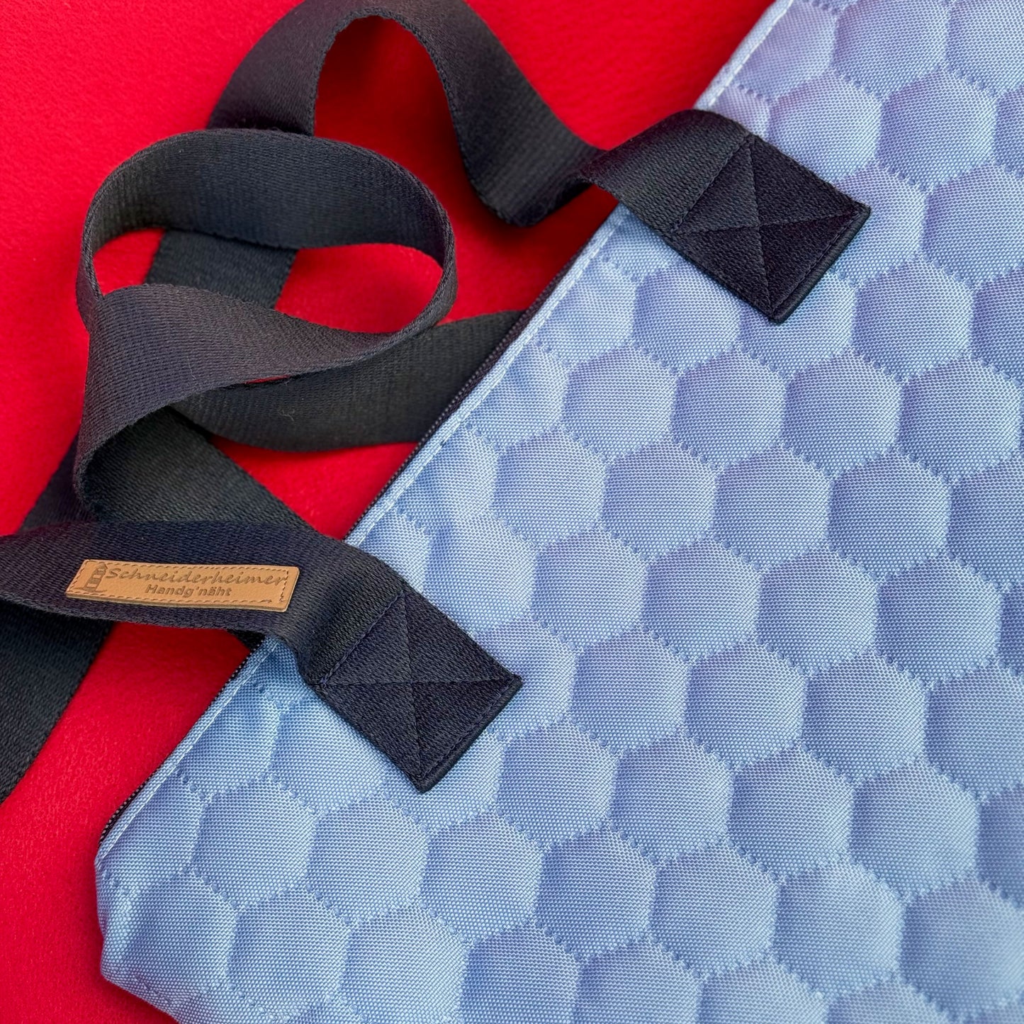 Thermotasche "Kühler Krambeutel" Kleingröße - Steppstoff hellblau