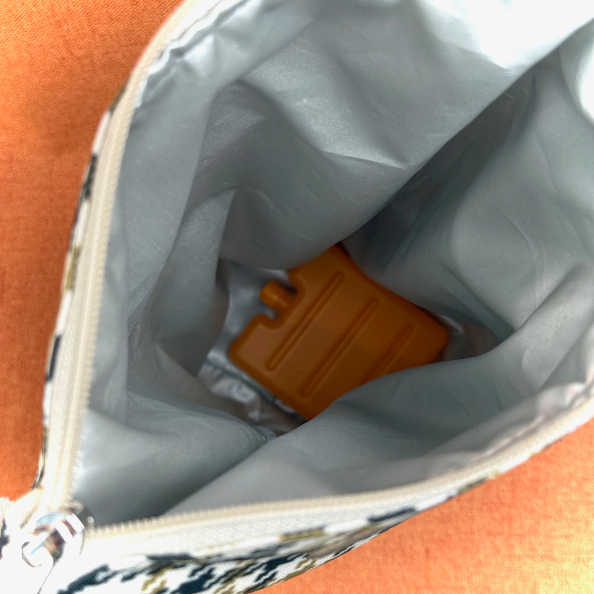 "Flaschentasche" XL - Einzelstück Hahnentritt