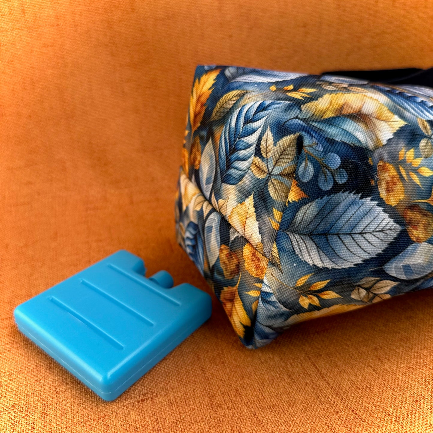 "Flaschentasche" XL - Einzelstück Blättertraum