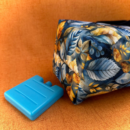 "Flaschentasche" XL - Einzelstück Blättertraum