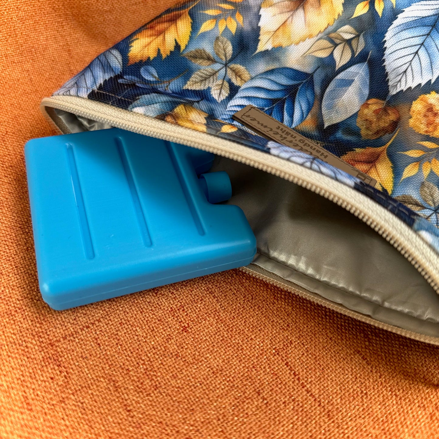 "Flaschentasche" XL - Einzelstück Blättertraum