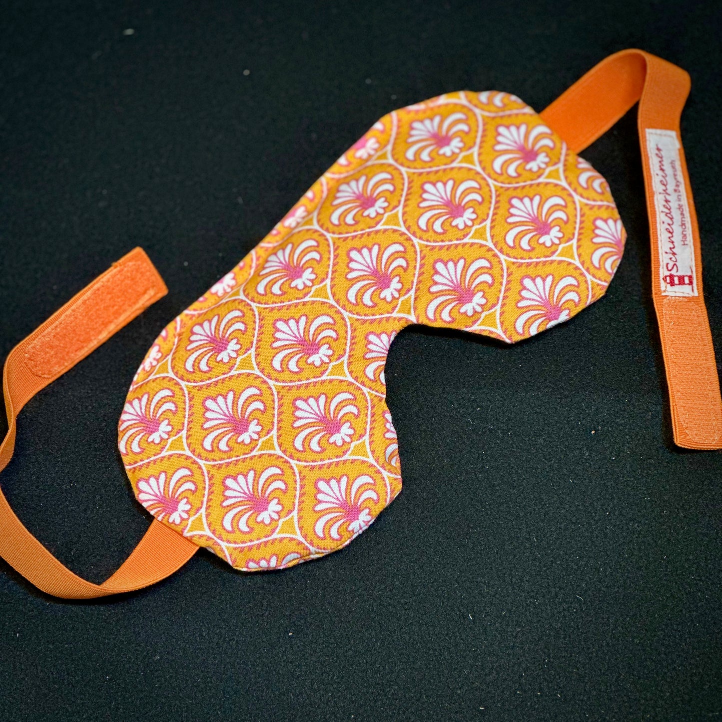 Augenkissen "Auszeit" - Einzelstück Orange
