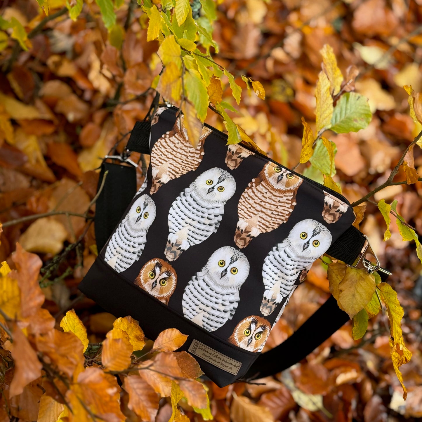 "Allwetter-Petra"- Einzelstück Eulen