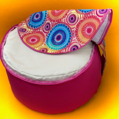 Bodenkissen - Mandalas mit Cyclam