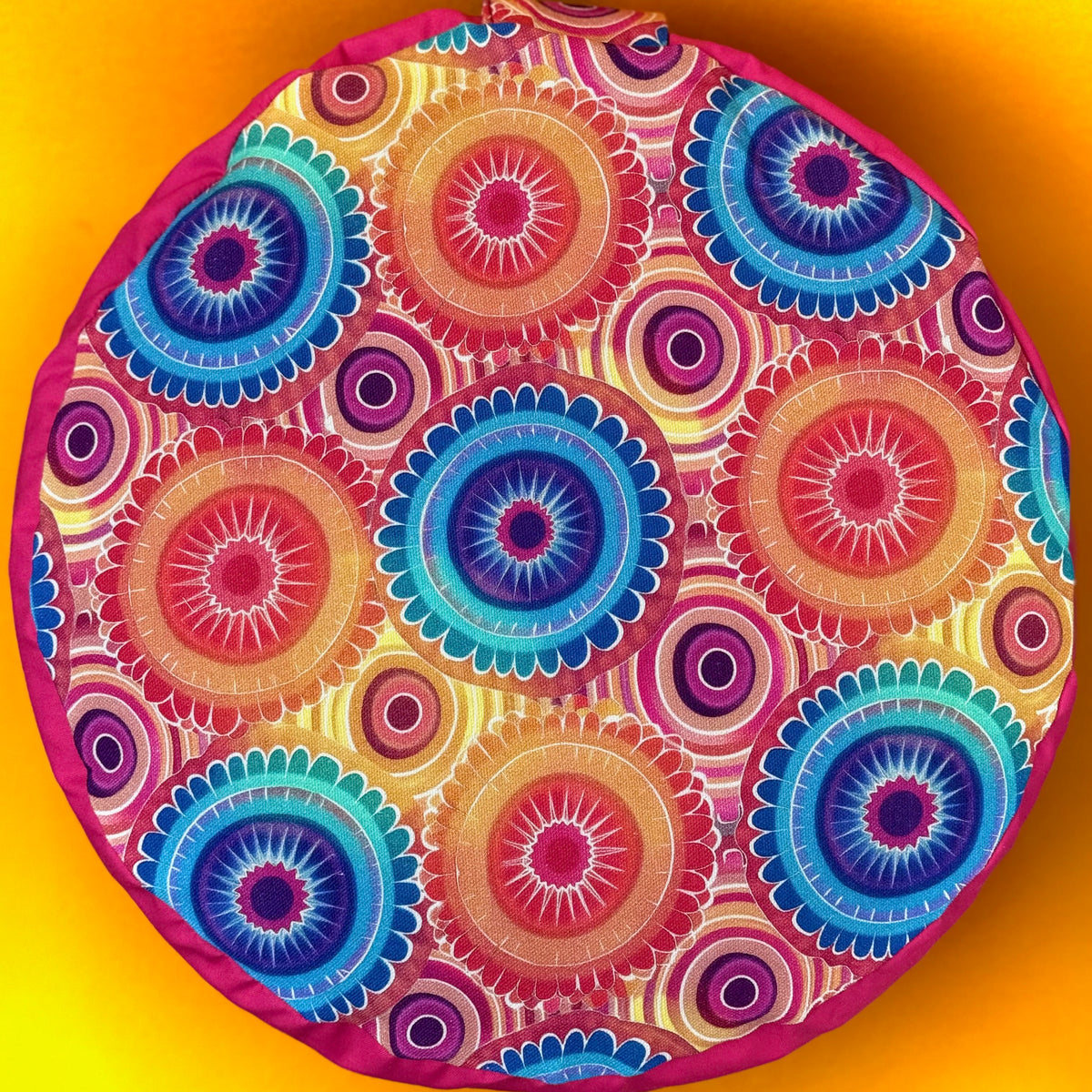 Bodenkissen - Mandalas mit Cyclam
