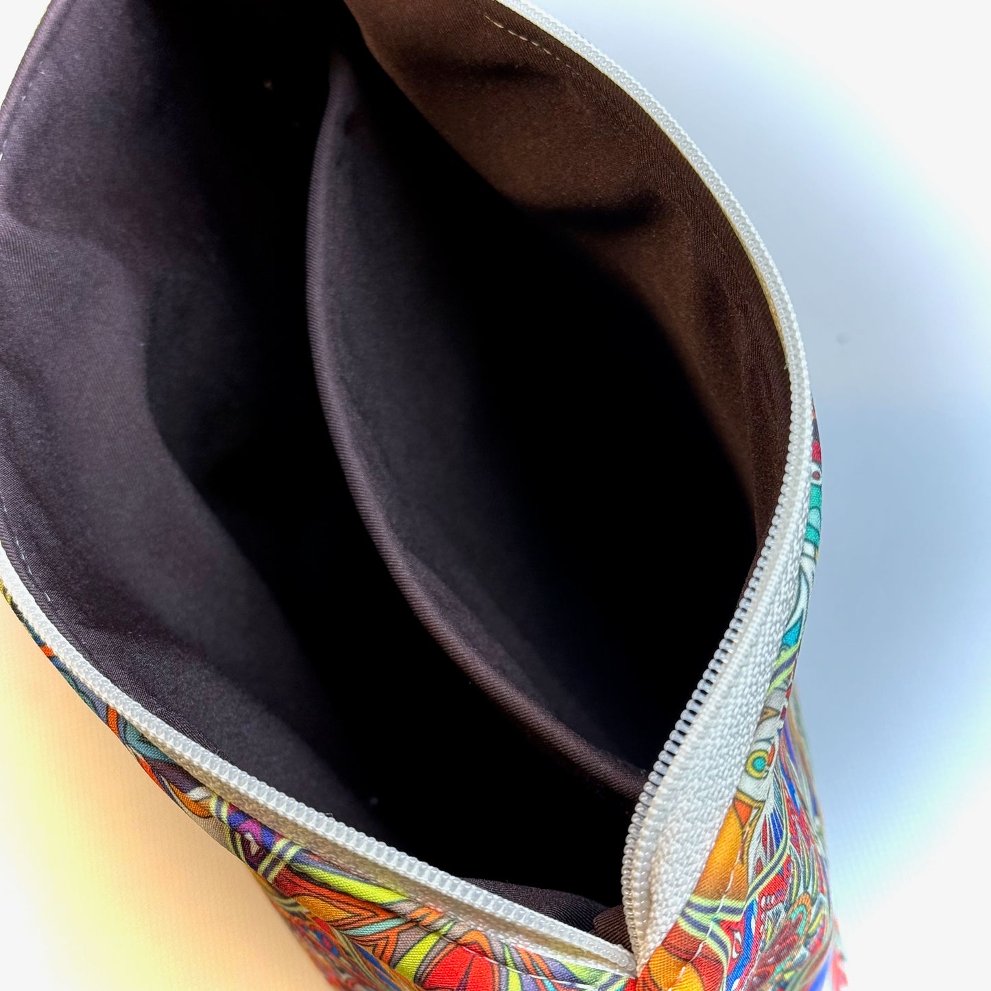 "Allwetter-Petra"- Einzelstück Mandalas mit Braun