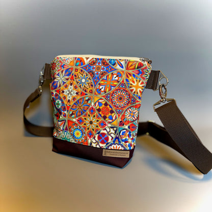 "Allwetter-Petra"- Einzelstück Mandalas mit Braun