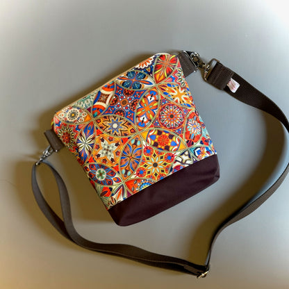 "Allwetter-Petra"- Einzelstück Mandalas mit Braun