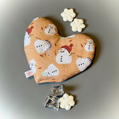 "Herzenswärmer"-  Einzelstück Schneemänner