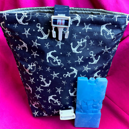 Lunchbag "Thermo-Theo" - beschichtete Baumwolle