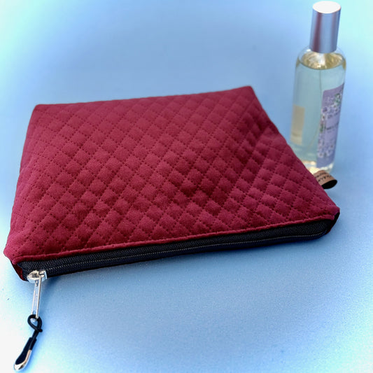 KleinKramTäschchen - "SamtDäschla" Rot