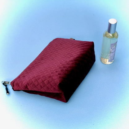 KleinKramTäschchen - "SamtDäschla" Rot