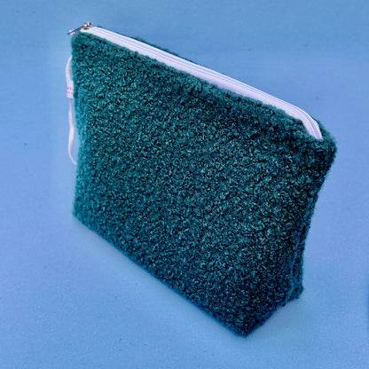 KleinKramTäschchen - "KuschelDäschla" Petrol