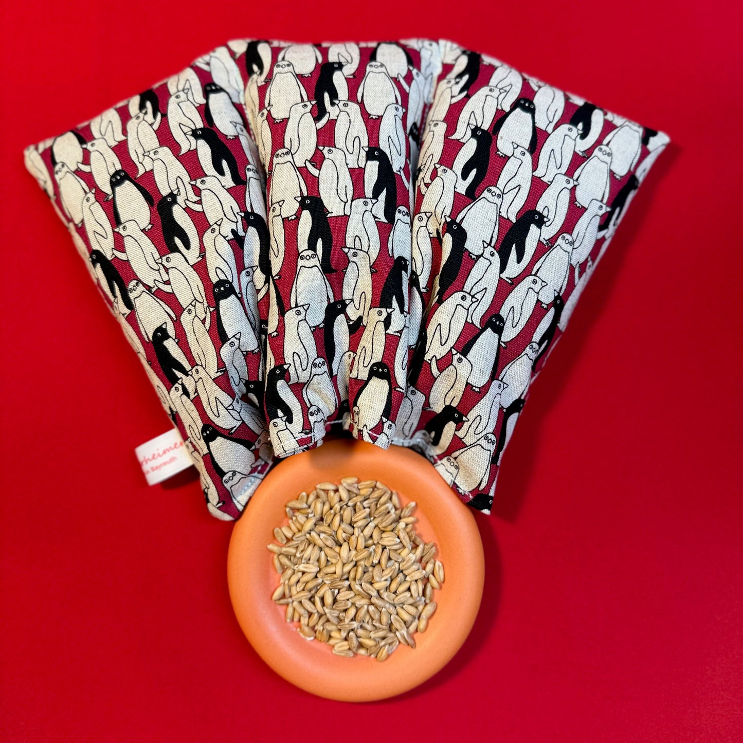 "Dinkelzwerg" - Einzelstück Pinguine