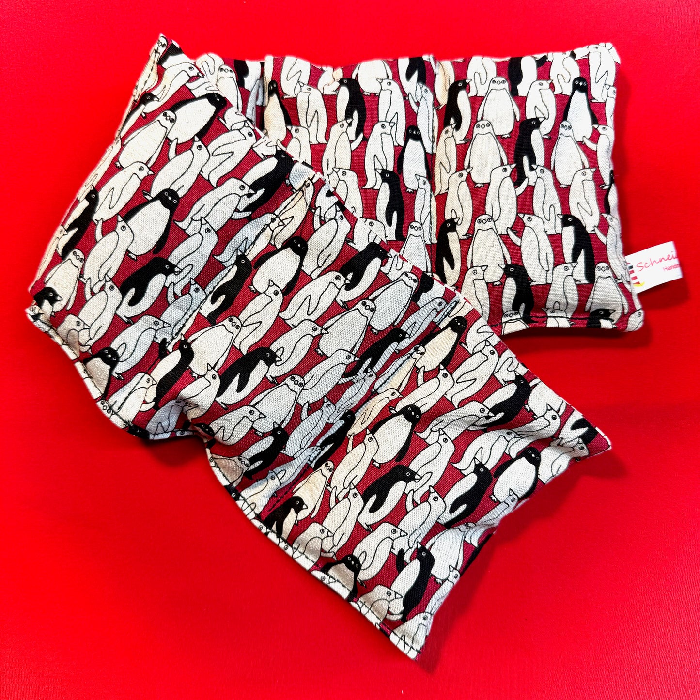 "Wärmender Willi " mit Rapssamen - Einzelstück Pinguine