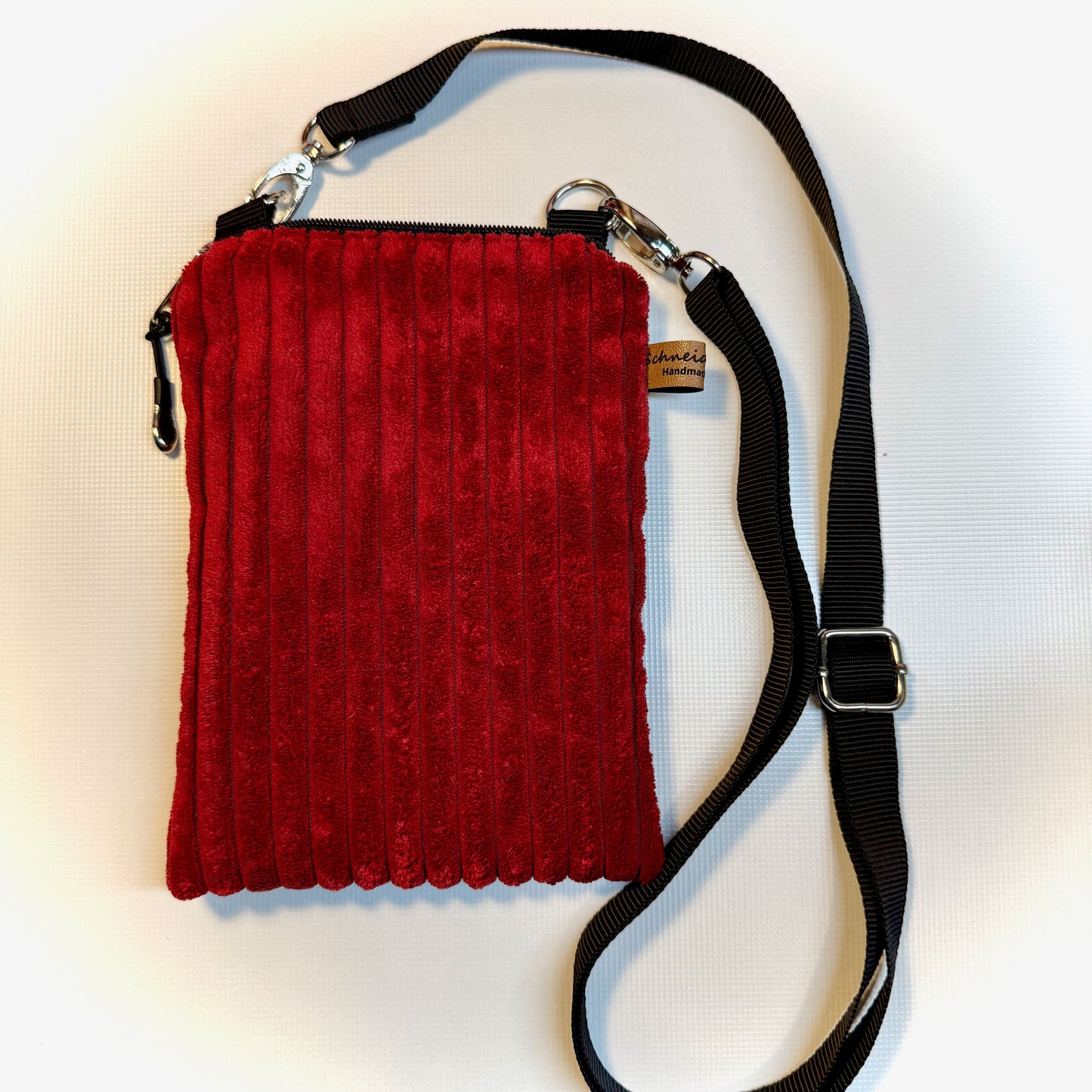 "Frieda" in Cord - Einzelstück Dunkelrot