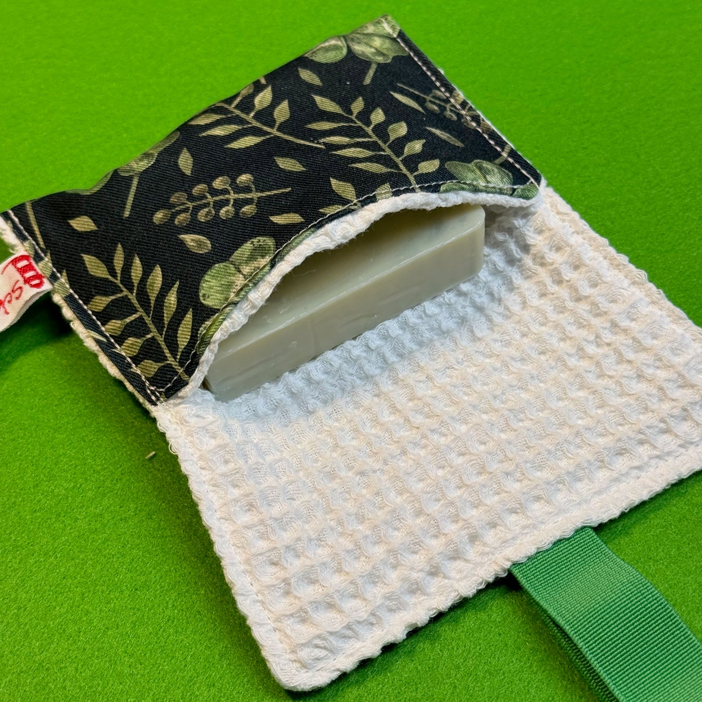 "Seifentäschchen" - Einzelstück Glücksklee