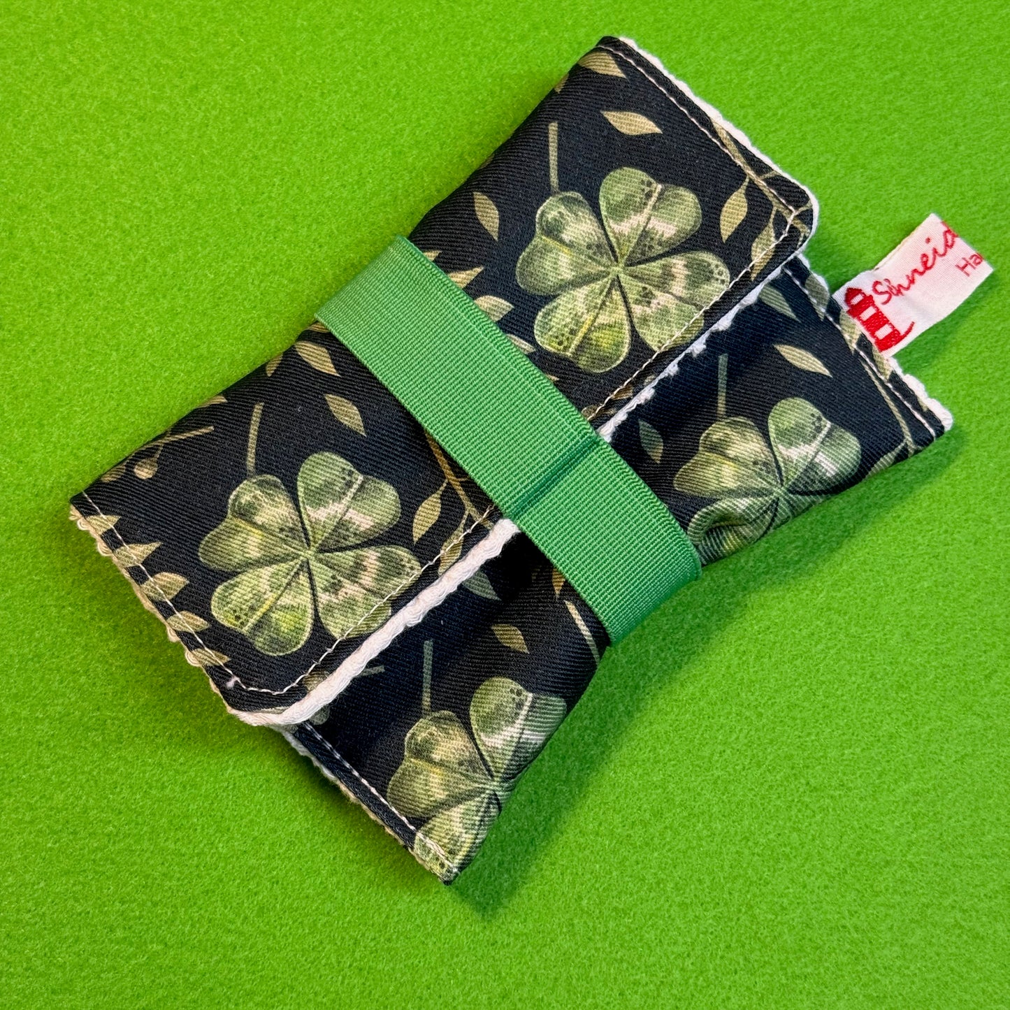 "Seifentäschchen" - Einzelstück Glücksklee