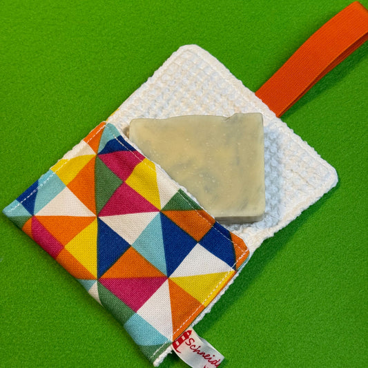 "Seifentäschchen" - Einzelstück Dreiecke