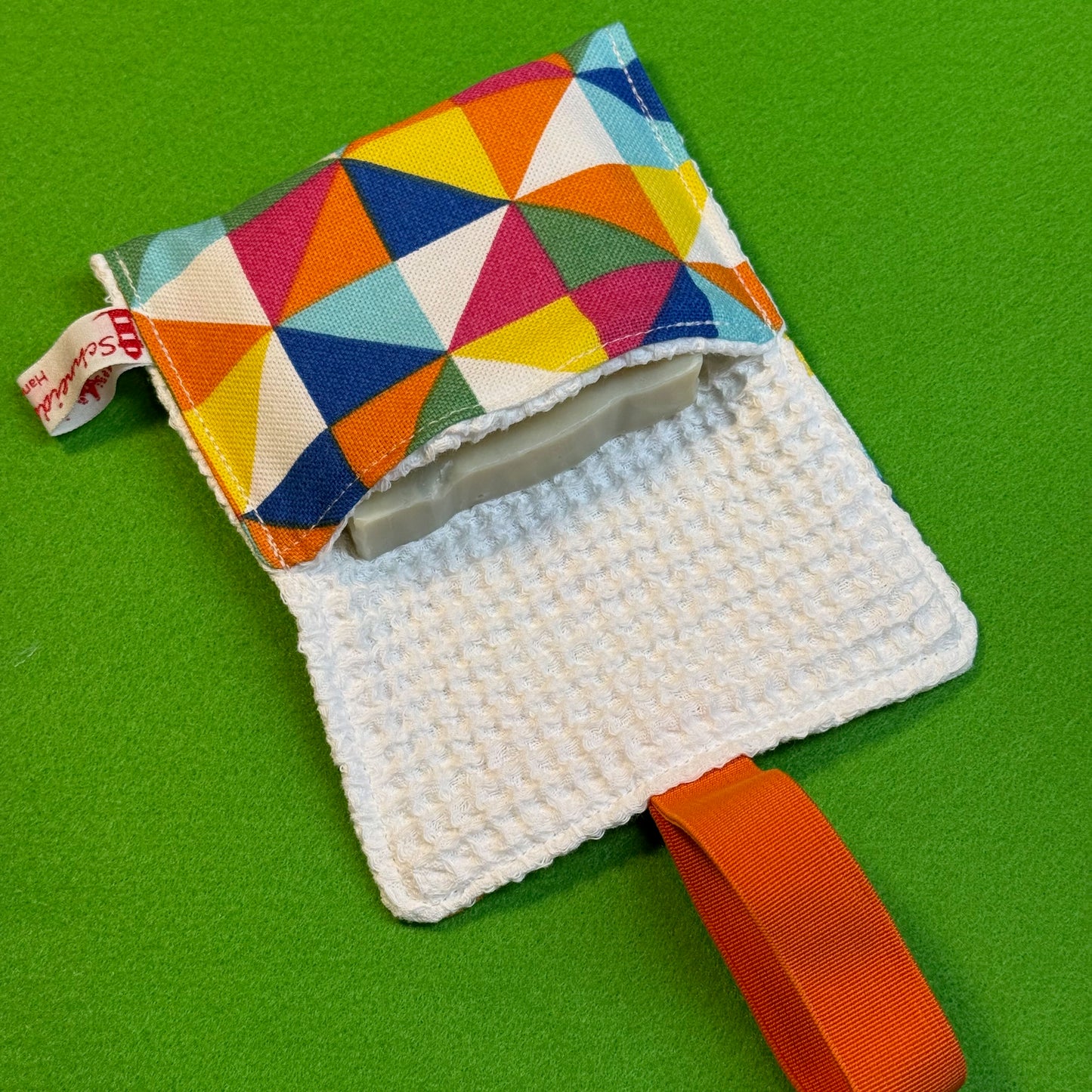 "Seifentäschchen" - Einzelstück Dreiecke