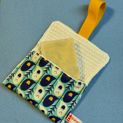 "Seifentäschchen" - Einzelstück Vögel