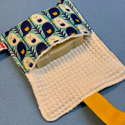 "Seifentäschchen" - Einzelstück Vögel