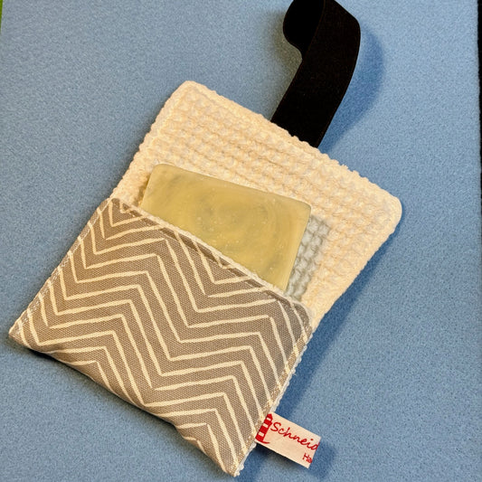 "Seifentäschchen" - Einzelstück Zickzack