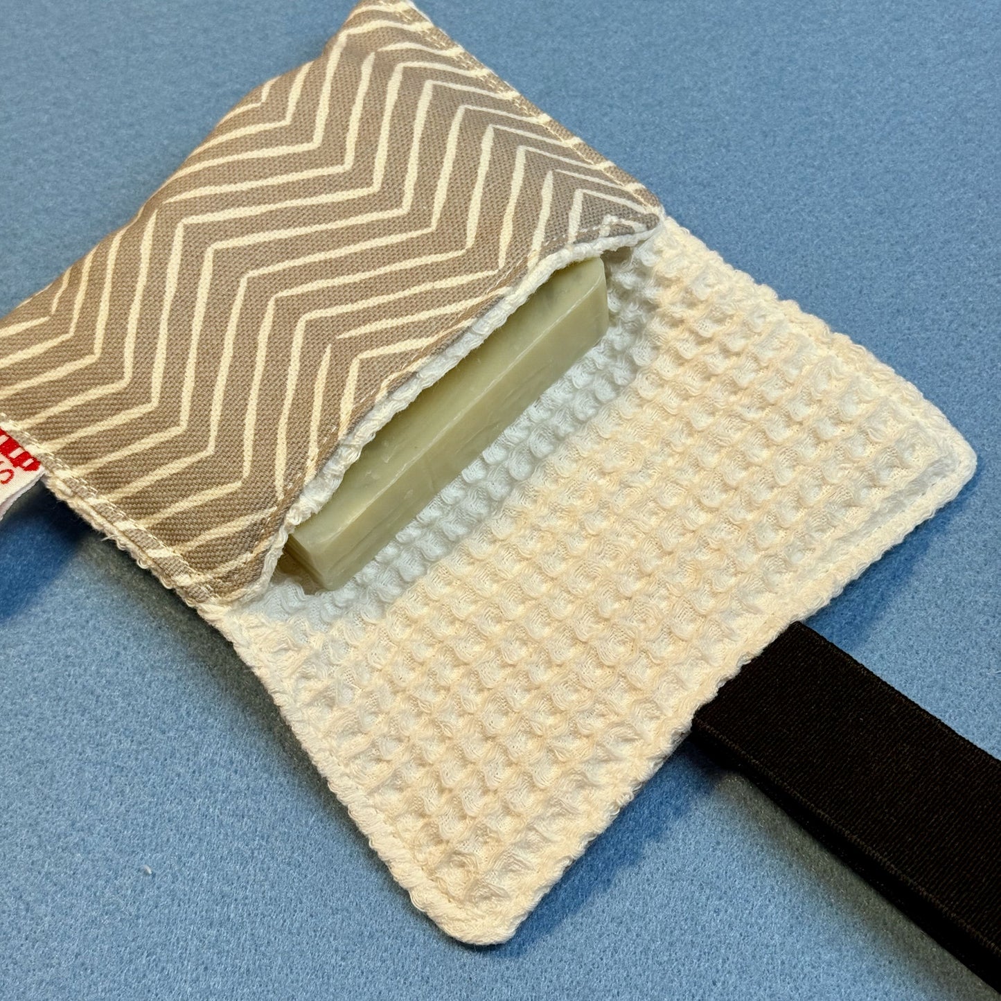 "Seifentäschchen" - Einzelstück Zickzack